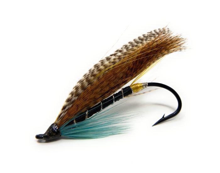 Fully Dressed Blue Charm Salmon Fly